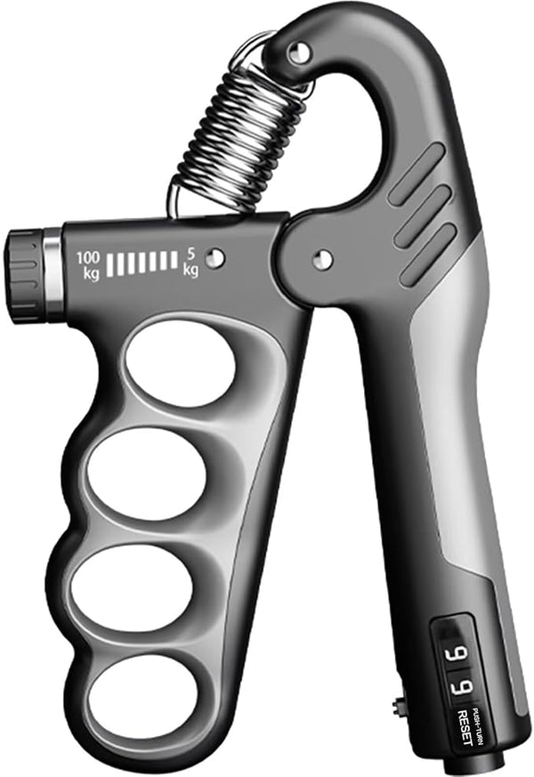 Grip Strength Trainer Forearm Strengthener Hand Squeezer Adjustable Resistance Hand Grip Strengthener for Muscle Building