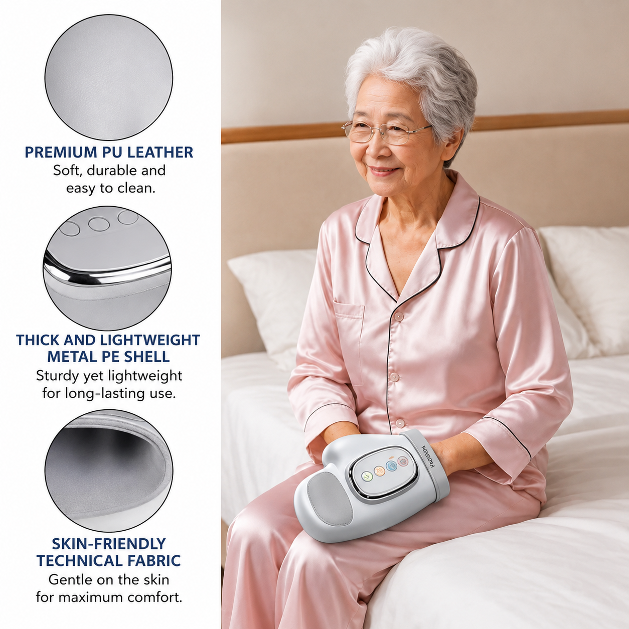 Palmora™ Hand Massager  Professional Relief at Home