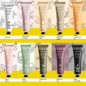 10pcs Floral & Fruity Hand Cream Set - Moisturizing Nourishing Anti-Chap Repairing Hand Care Skincare Beauty Pack