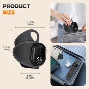 Portable Wrist Massager Hand Massage Deivce Cordless Wrist Brace Vibration Wrist Pad for Carpal Tunnel Hand Wrist Daily Comfort