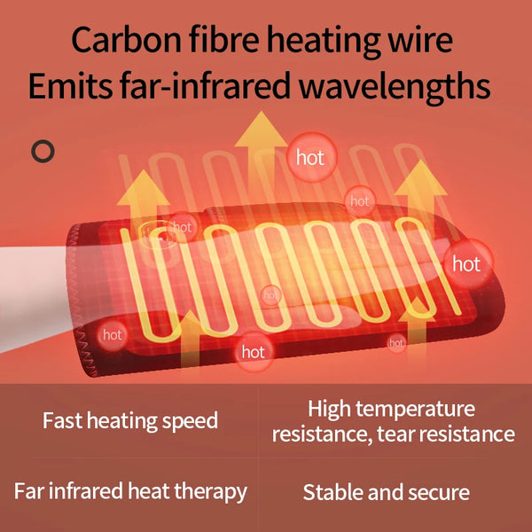 Heated Gloves Electric Heating Fast Pain Relief Hand Massage Pad Hand Wrist Fingers Brace Muscle Relaxation
