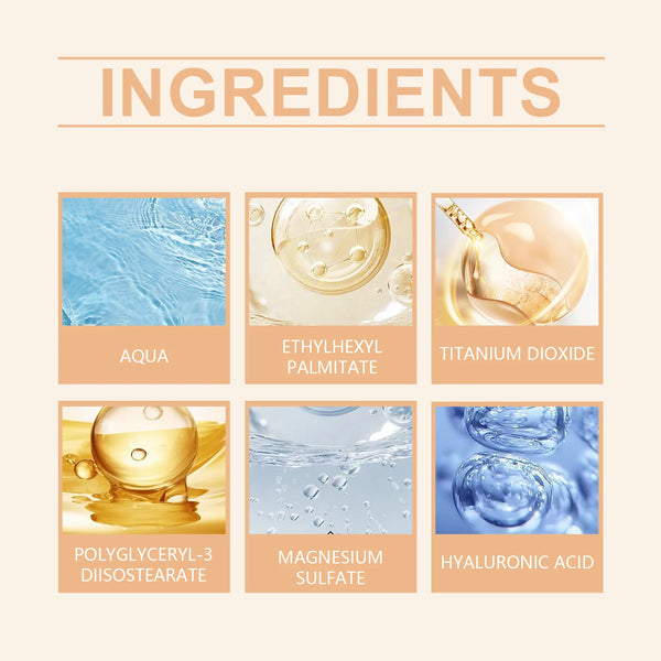 Moisturizing Face Concealer Cream Hydrating Sunscreen Primer Lightweight Natural Brightening for All Skin Flawless Base Makeup