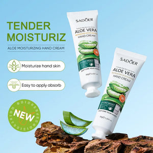 Aloe Vera Hand Cream Lotions Serum Repair Nourishing Hand Skin Care Hand Cream 30g