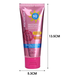 Sunscreen SPF90+ UV Radiation Protection Lsolation Moisturizing Brighten Face Body Arm Thighs Sunblock Skin Care Sunscreen Cream
