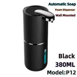 Automatic Soap Dispenser Touchless Foaming Gle Soap Dispenser 380ml USB Rechargeable Electric 4 Level Ecological Porduct