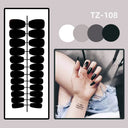 24pcs Long Coffin False Nails Press on Halloween Purple Nails Tip Pumpkin Castle Design Fake Nail Art Wearable Finished Manicure