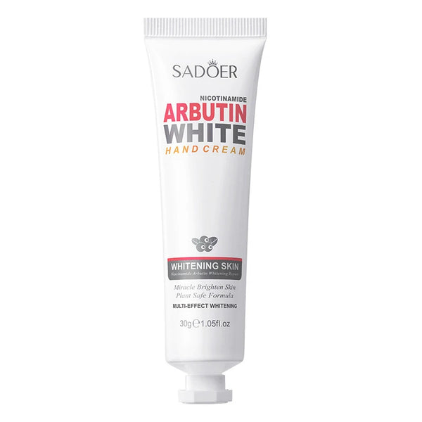 1/2pcs SADOER Niacinamide Arbutin Hand Cream Moisturizing Non Greasy Nourishing Anti Dry Crack Hydrating Hands Skin Care