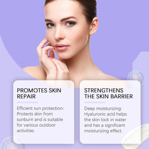 Sunscreen Cream Spf 90+ UV Protective Sunburn Repair Cream Sun Block Isolation Cream Moisturizing Oil-Control Skin Care Products