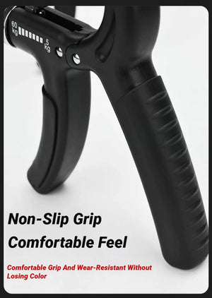 R Shaped Spring Grip Professional Wrist Strength Arm Muscle Finger Rehabilitation Training Exercise Adjustable Gripper Mechanica