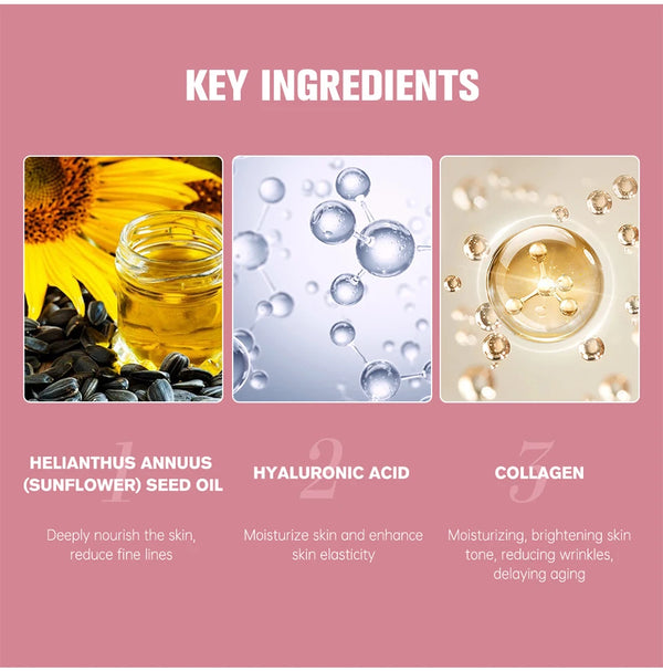 Moisturizing Wrinkle Bounce Multi Balm Stick Deep Hydrating Facial Skin Long-lasting Brightening Collagen Cream Korean Cosmetics