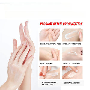 ROUSHUN  Turmeric Vitamin C Hand Cream Moisturizing Refreshing Non-Greasy Hand Care Hydrating Moisturizing Hand Cream
