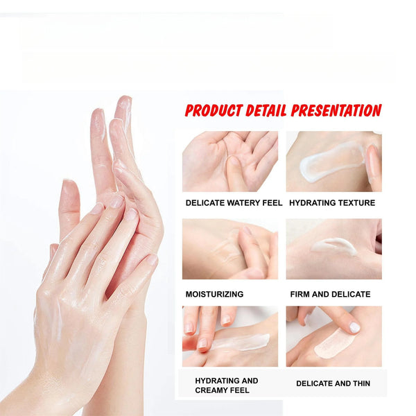 ROUSHUN  Turmeric Vitamin C Hand Cream Moisturizing Refreshing Non-Greasy Hand Care Hydrating Moisturizing Hand Cream