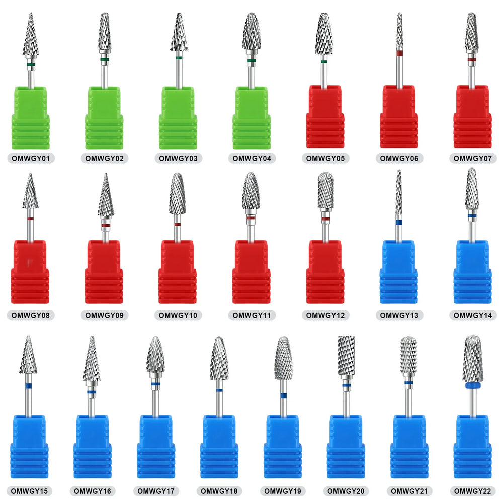 1Pcs Tungsten Carbide Dead Skin Remover Nail Drill Bits 3/32" Professional Safe Carbide Nail Cleaning Drill Bit For Callus