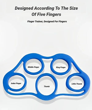 Silicone Five-Finger Training Hand Expanders Exerciser Wrist Stretcher Finger Gripper Expander Strength Rehabilitation Tensioner