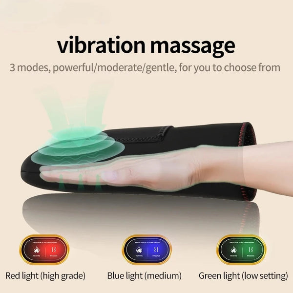 Heated Gloves Electric Heating Fast Pain Relief Hand Massage Pad Hand Wrist Fingers Brace Muscle Relaxation