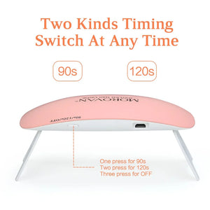 Nail Light 6W Nail Lamp Nail UV Polish Gel Curing Lamp  Nail Dryer Professional Nail Art Tools Accessories (6W Nail Light)