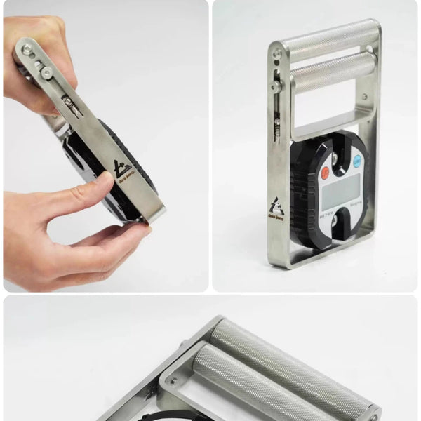 Stainless Steel Spring Grip Strength Counting, Stable Grip Strength Tester, Finger Flexor Muscle Training, Specialized Strength