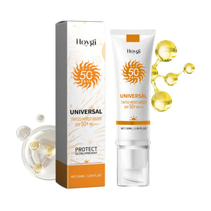 All in One Spf50 Sunscreen Brightening Foundation Cream Cover Anti UV Face Moisturizer Isolation Bleaching Sunscreen Lotion 50ml