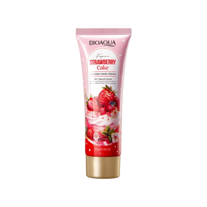 BIOAOUA Strawberry Cake Nourishing Hand Cream Deep Hydration Moisturizing Remove chapping Hand Cream Beauty Skincare