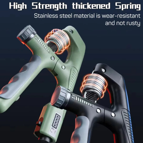 Adjustable Spring Finger Pinch Wrist Expansion Training Tool Smart Counting Grip Strength Enhancer Pliers