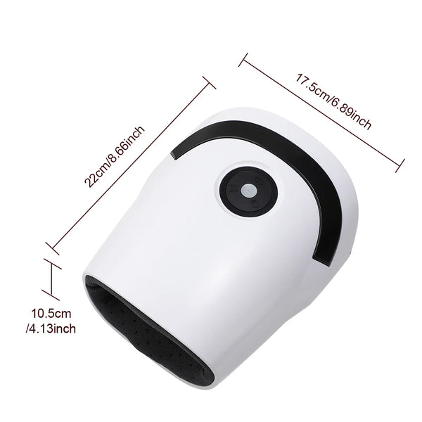 Electric Hand Massager Air Bag 3 Modes Hot Compress Kneading Hand Massage Machine Promote Finger Blood Circulation Relax Hands