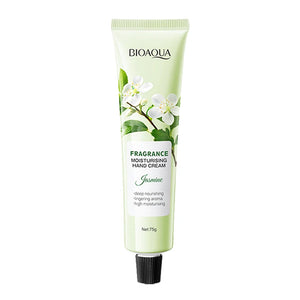 75g BIOAQUA Lavender Sakura Moisturizing Hand Cream Jasmine Moisturizing Nourishing Hydrating Hands Moisturizer Skin Care