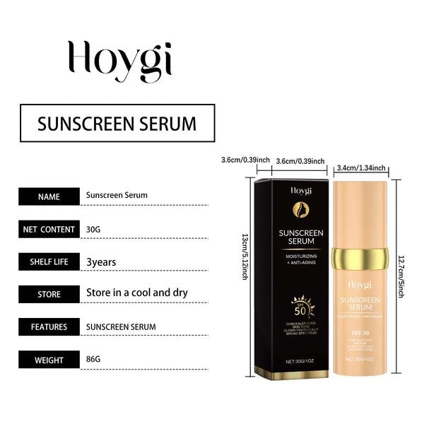 Moisturizing Face Concealer Cream Hydrating Sunscreen Primer Lightweight Natural Brightening for All Skin Flawless Base Makeup
