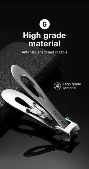 MR.GREEN Nail Clippers Stainless Steel Two Sizes Are Available Manicure Fingernail Cutter Thick Hard Toenail Scissors Tools