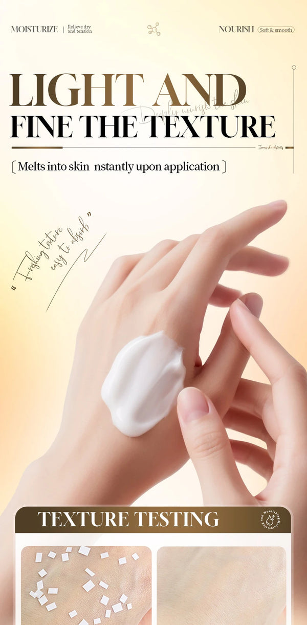 SADOER Collagen Moisturizing Hand Cream Anti Aging Replenish Whitening Repair Damaged Skin Hydrating Hands Skin Care