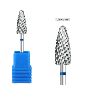1Pcs Tungsten Carbide Dead Skin Remover Nail Drill Bits 3/32" Professional Safe Carbide Nail Cleaning Drill Bit For Callus