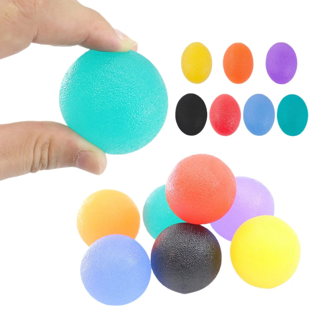 Egg Gripping Ball Hand Grip Finger Trainer Antistress Handgrip Expander Muscle Strengthener Gym Fitness Home Exercise Equipment