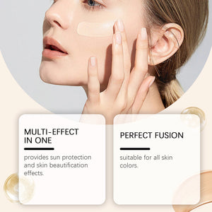 Moisturizing Face Concealer Cream Hydrating Sunscreen Primer Lightweight Natural Brightening for All Skin Flawless Base Makeup