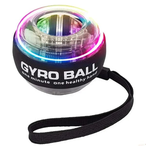 LED Gyroscopic Power Wrist Ball Self-starting Gyro Ball Gyroball Arm Hand Muscle Force Trainer Exercise Strengthener
