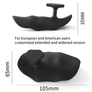 A Pair Anti-Slip Grip for Weight Lifting Pull-Ups Gym Training Unisex Ergonomic Rubber Hand Protector Strengthener Handle Gloves