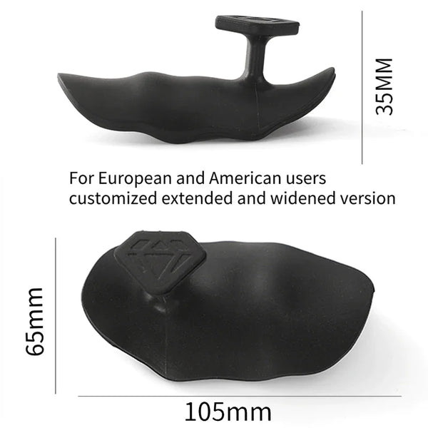 A Pair Anti-Slip Grip for Weight Lifting Pull-Ups Gym Training Unisex Ergonomic Rubber Hand Protector Strengthener Handle Gloves