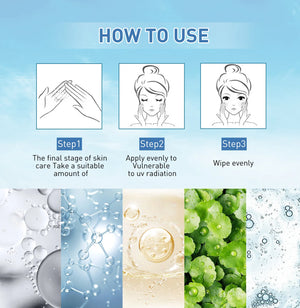 50ml Sunscreen for Face PF50+ PA++++ Sun Cream Birch Juice Moisturizing Skin Care Strong UV Protection korean Sunscreen