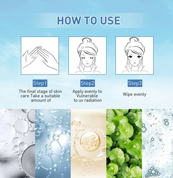 50ml Sunscreen for Face PF50+ PA++++ Sun Cream Birch Juice Moisturizing Skin Care Strong UV Protection korean Sunscreen