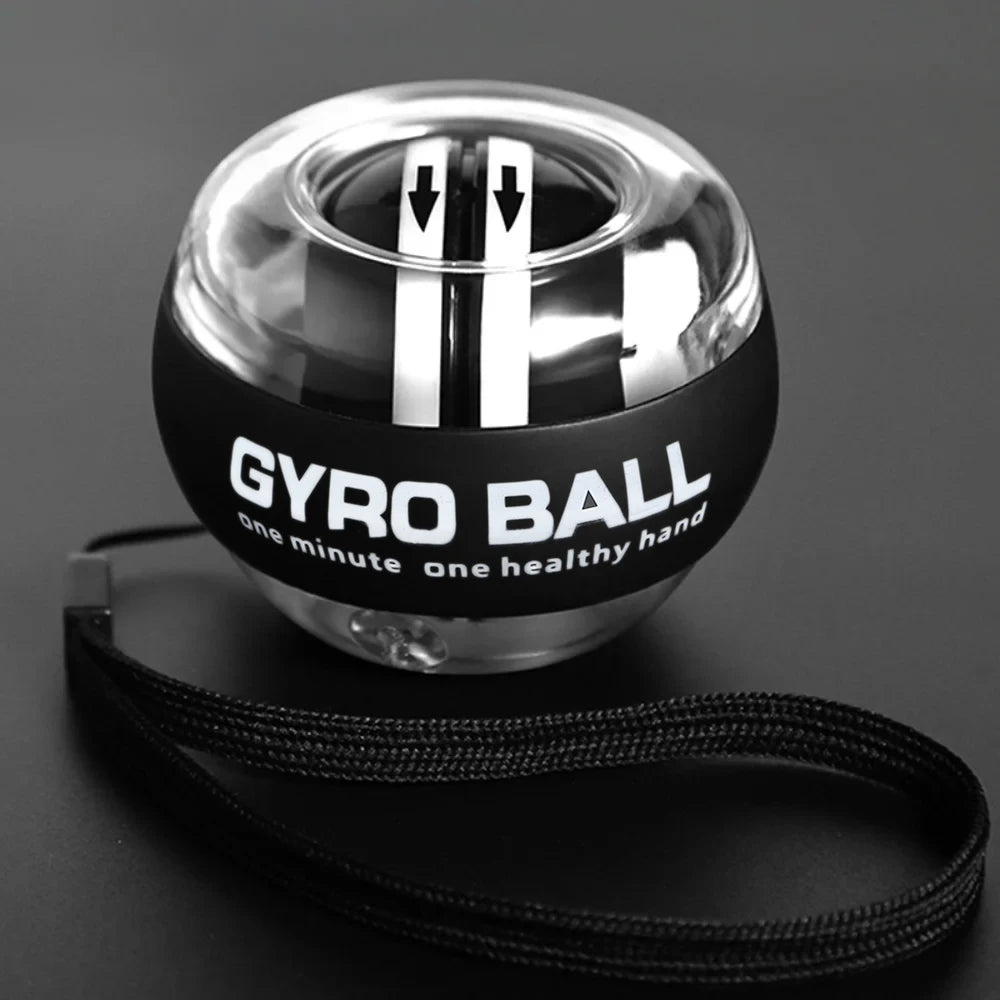 1/2PCS Wrist Power Hand Ball Auto-Start Grip Ball Strengthener Gyroscopic Arm Gyro Hand Ball Home Fitness Forearm Exerciser