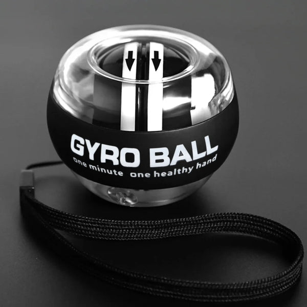 1/2PCS Wrist Power Hand Ball Auto-Start Grip Ball Strengthener Gyroscopic Arm Gyro Hand Ball Home Fitness Forearm Exerciser