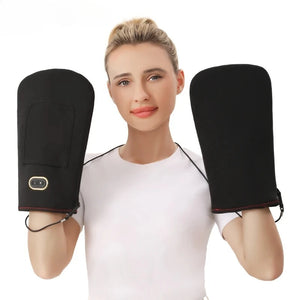 Heated Gloves Electric Heating Fast Pain Relief Hand Massage Pad Hand Wrist Fingers Brace Muscle Relaxation