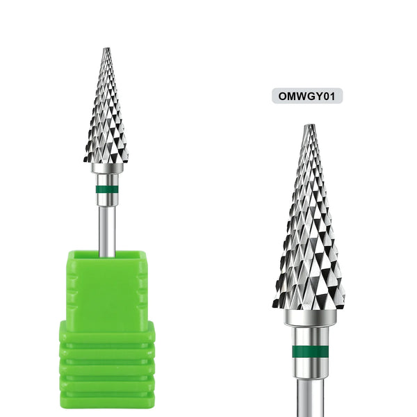 1Pcs Tungsten Carbide Dead Skin Remover Nail Drill Bits 3/32" Professional Safe Carbide Nail Cleaning Drill Bit For Callus