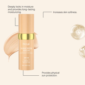 Moisturizing Face Concealer Cream Hydrating Sunscreen Primer Lightweight Natural Brightening for All Skin Flawless Base Makeup