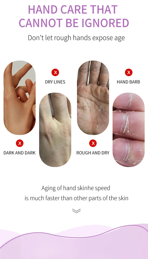 Meidian Fruit Fragrance Hand Cream Packaged Set of 5 Moisturizing and Hydrating Hand Cream Set for Autumn and Winter to Prevent Dryness and Cracking, Hand Care Cream for Skin Softening and Nourishment, Hand Moisturizing Cream