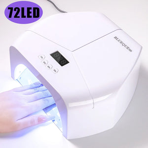 Professional Nail Lamp 72Pcs LED Nail Dryer Machine USB Plug for Manicure