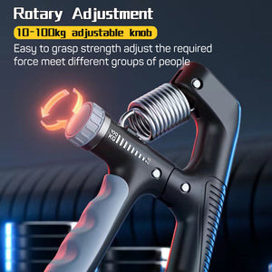 Adjustable Spring Finger Pinch Wrist Expansion Training Tool Smart Counting Grip Strength Enhancer Pliers