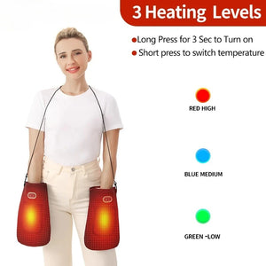 Heated Gloves Electric Heating Fast Pain Relief Hand Massage Pad Hand Wrist Fingers Brace Muscle Relaxation