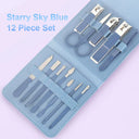 16/12/4 pcs Professional Nail Clippers and Cuticle Nippers Set with Travel Case Manicure Set Pedicure Sets Nail Clippers