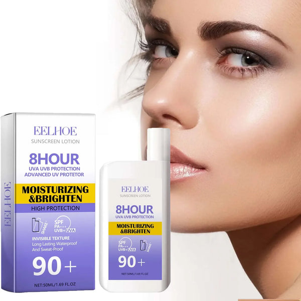 Sunscreen Cream Spf 90+ UV Protective Sunburn Repair Cream Sun Block Isolation Cream Moisturizing Oil-Control Skin Care Products