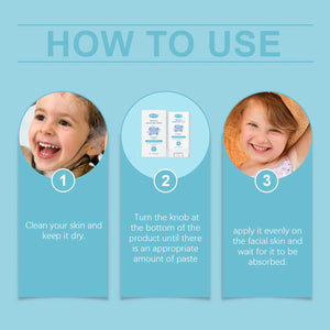 Children's Mild Sunscreen Stick Refreshing Not Irritating SPF 50+ Prevent UVA/UVB Sunburn Moisturize Children Nourish Sunscreen