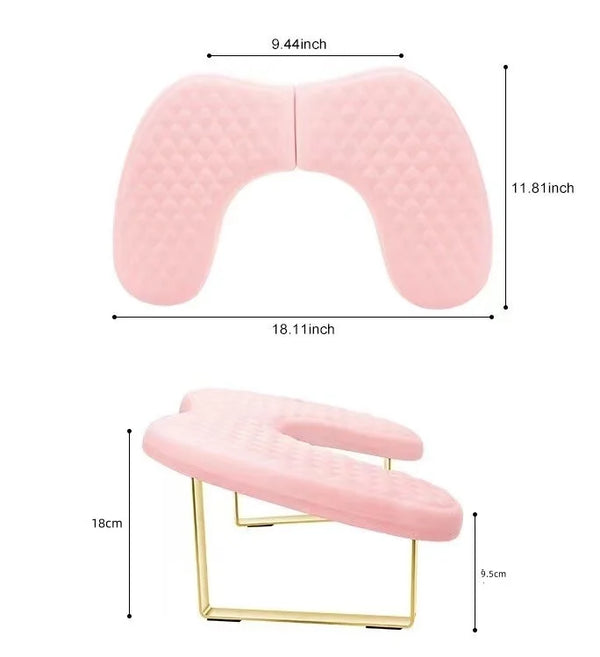 Large Armrest Manicure Pad, Soft Butterfly Hand Pillow, Detachable and Foldable Manicure Hand Pillow, Special Tool for Nail Salons